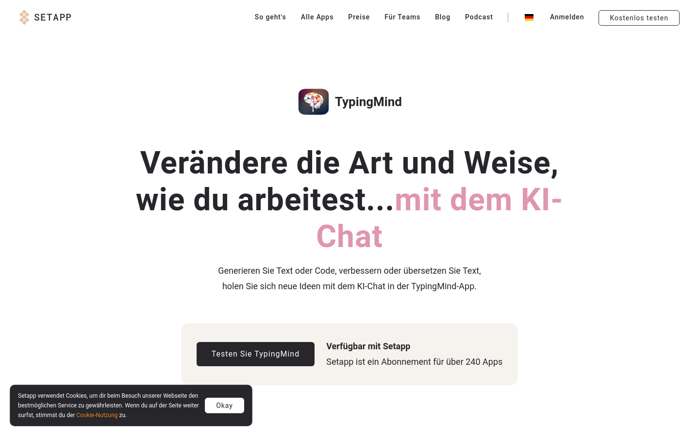 Typingmind On Setapp