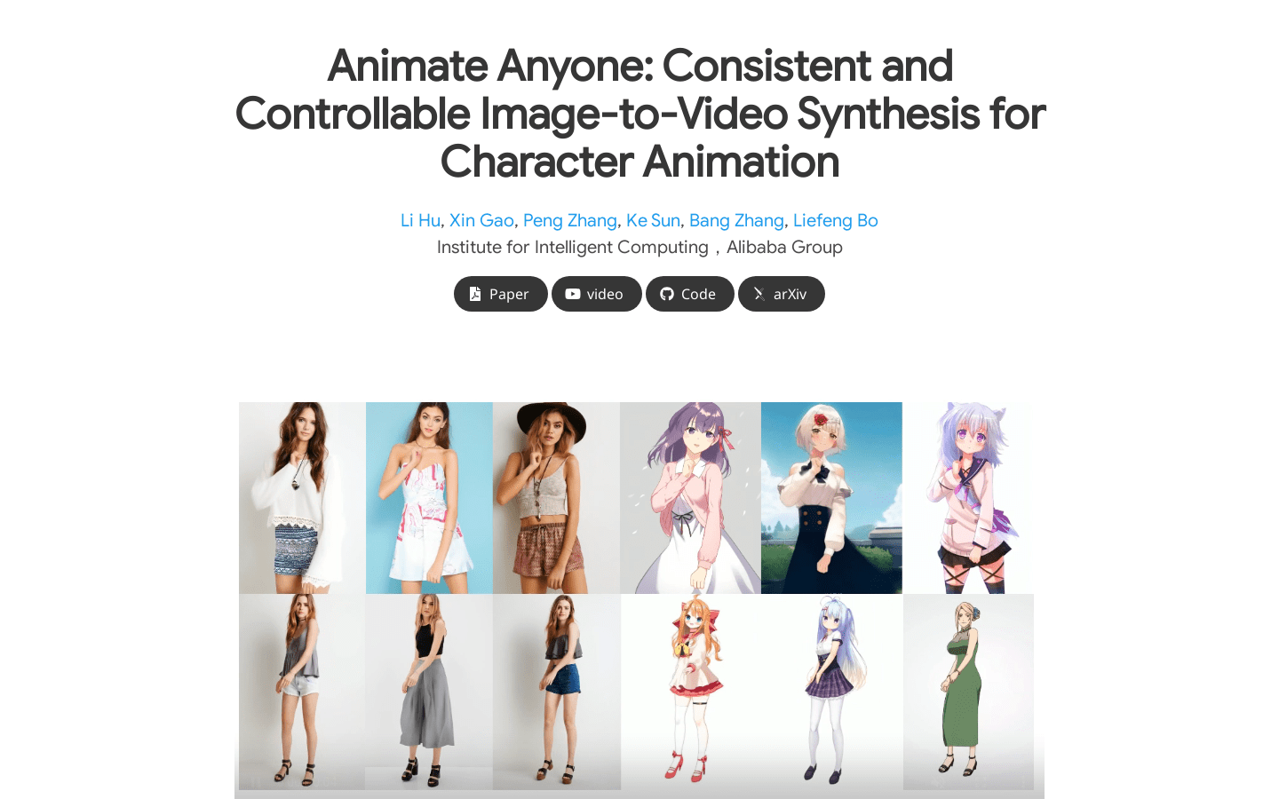 Animate Anyone