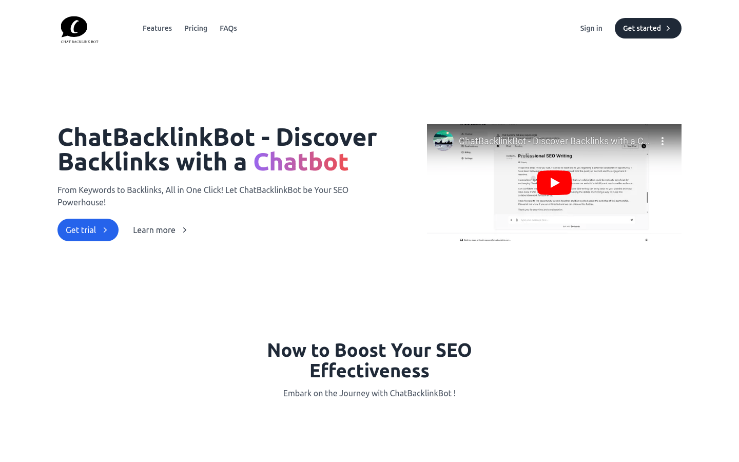 Chatbacklinkbot