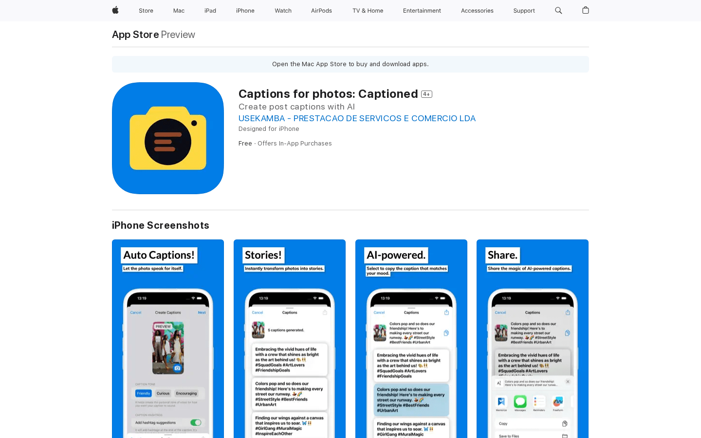 Captions For Photos: Captioned