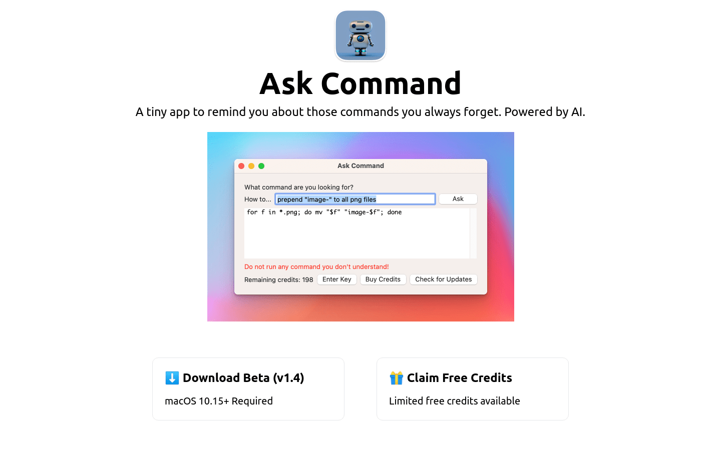 Ask Command