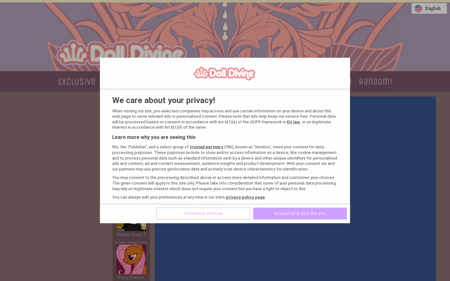 Mega Anime Avatar Creator | Doll Divine