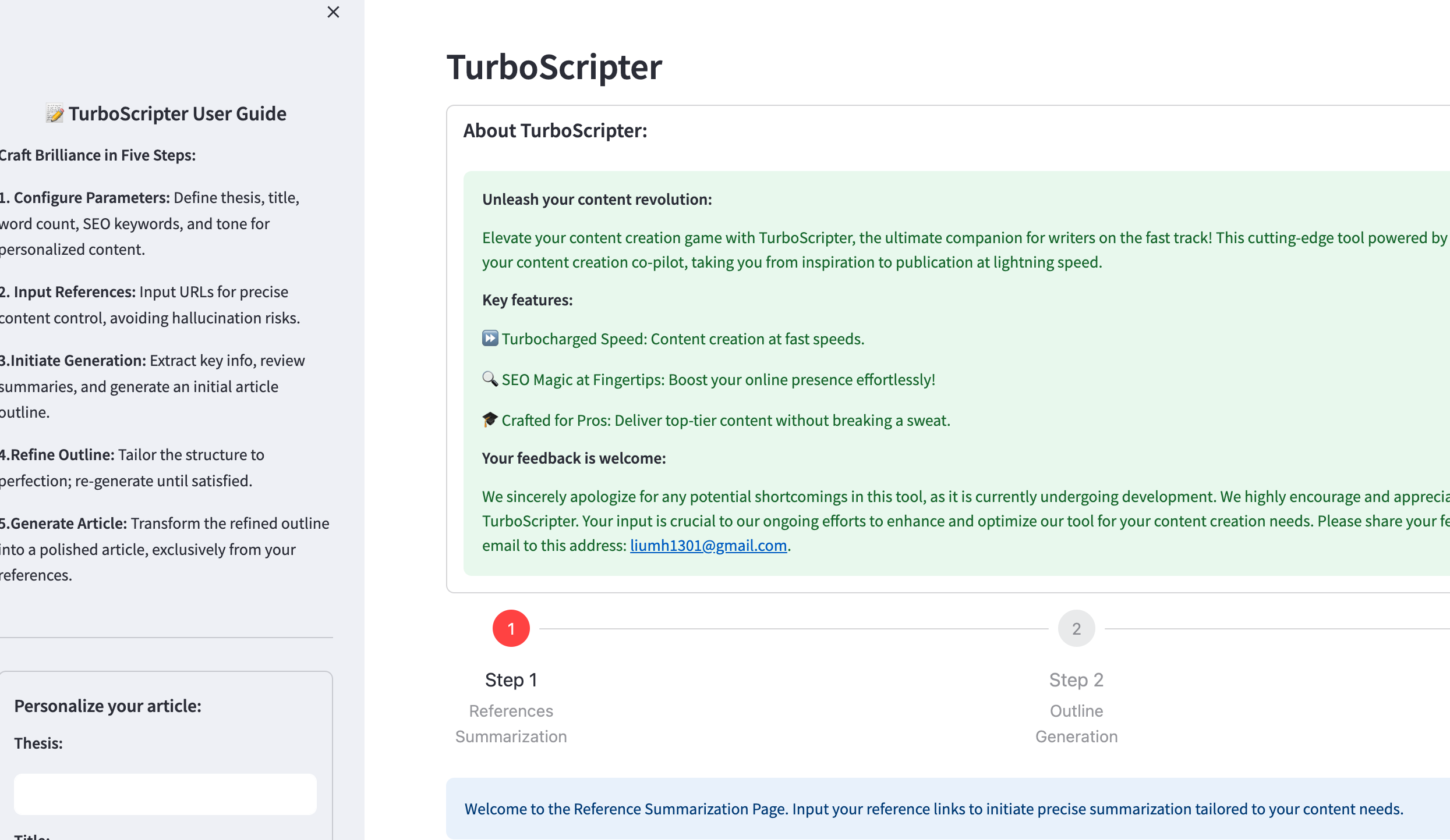 Turboscripter
