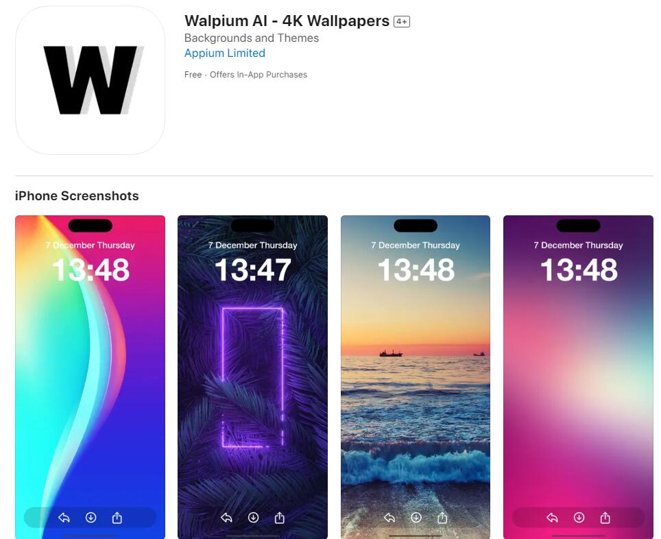 Walpium AI   4K Wallpapers